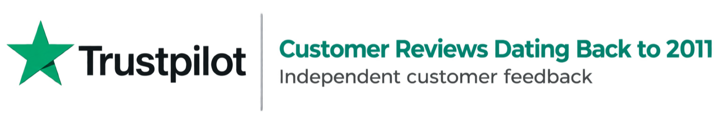 Trustpilot — customer reviews dating back to 2011